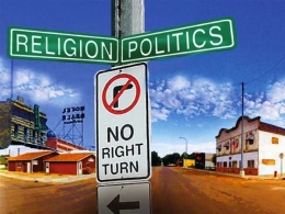 Pemisahan negara dan kekuasaan politik dari agama adalah sebuah pilihan. Jika kita tidak memilihnya, kita harus memikirkan cara terbaik dalam menyelenggarakan negara di mana agama dan ajarannya menjadi inspirasi. Sumber: timtyson.us