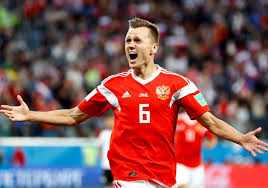 Cheryshev, andalan Rusia di lini depan (Sumber: https://standard.co.uk)