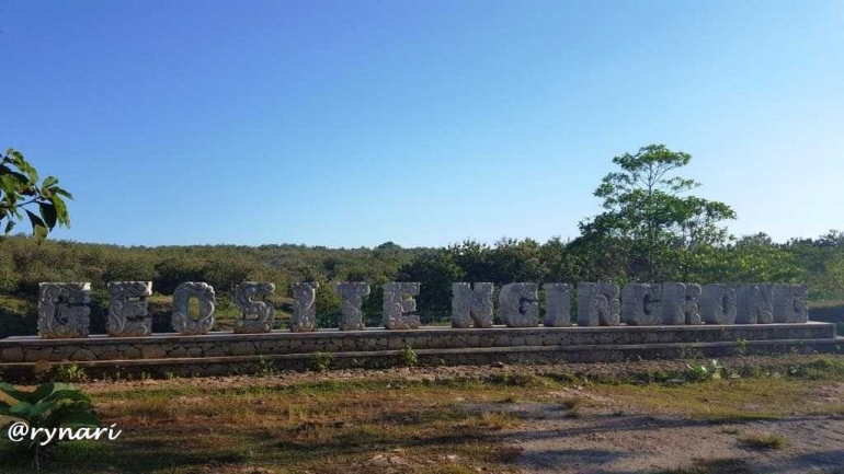 Geosite Ngingrong (Dokumentasi Pribadi)