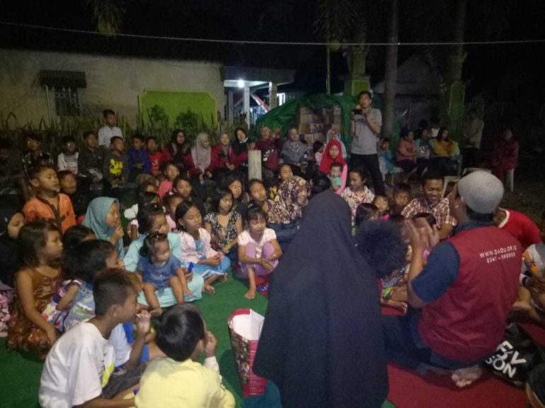 Trauma Healing Pasca Banjir Bandang Banyuwangi (dokpri)