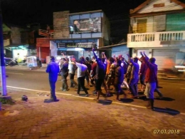 Aksi Aktivis Papua Merdeka di Malang (dok.apm)