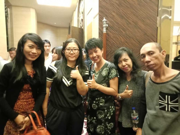 Wenny bersama PDKK YOPEM, dokpri