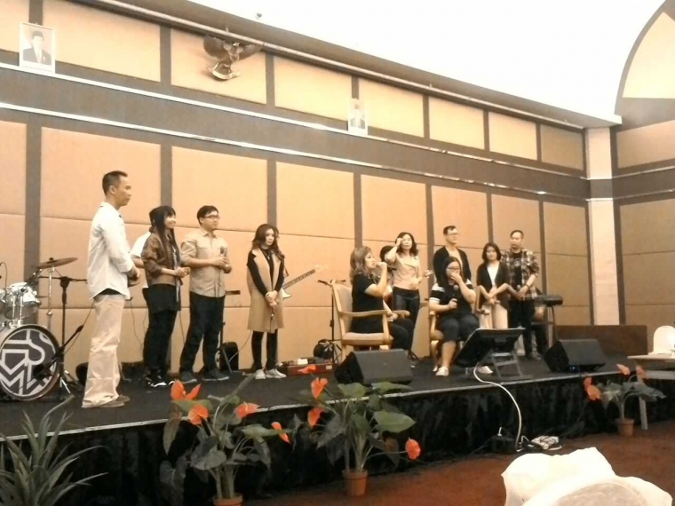 Saat Wenny memberi kesaksian, dokpri
