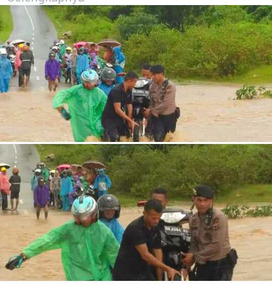 tangkapan layar dari tayangan televisi