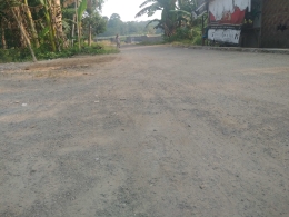 Jalan Desa Neglasari Kecamatan Jasinga (dokpri)