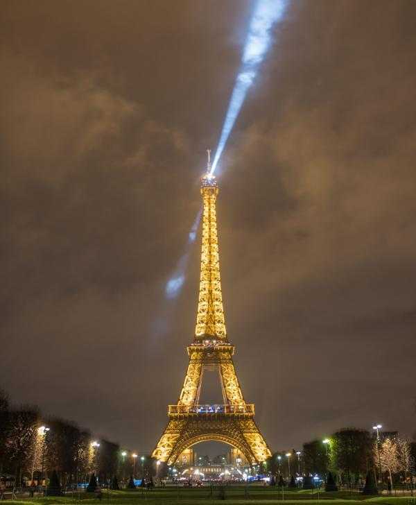 Illuminasi (Cahaya Terang) Menara Eiffel I Gambar : Toureeiffel.com