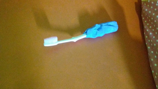 contoh hasil modifikasi sikat gigi