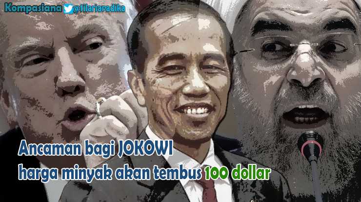 Joko Widodo, Donald Trump, Hassan Rouhani [diolah dari youtube/tilariapadika dan pepnews.com]