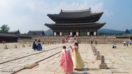 Halaman Istana Gyeongbok (Dokpri)