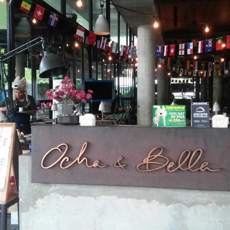 bagian lobi restaurant ocha&bella (dok pribadi)