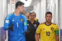 Hazard dan Courtois Siap Bertarung di Final (Sumber: https://dailystar.co.uk)