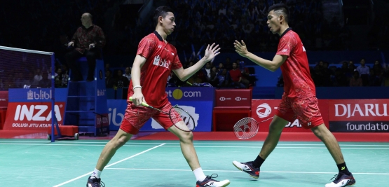 Fajar Alfian/Muhammad Rian Ardianto diharapkan bisa mengikuti jejak The Minions menyumbang prestasi di Asian Games 2018/Badmintonindonesia.org