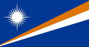 Marshall island flag l sumber gambar: images-free.net