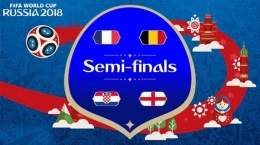 Semi Final Piala Dunia 2018 Rusia (sumber:tribunnews.com)