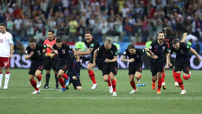 Kegembiraan Team Kroasia, Sumber : FIFA