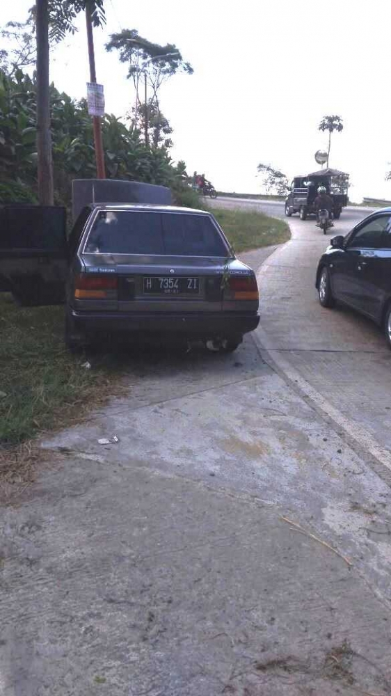 Lokasi dimana mobil saya mogok. Pribadi