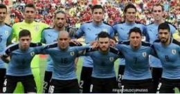 Skuad Uruguay di piala dunia 2018, langkah mereka tertahan di perempat final(sumber poto:fifaworldcupnews)