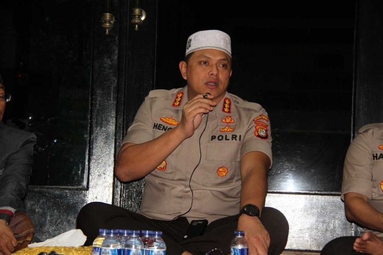 Kapolres Metro Jakarta Barat Kombes Pol Hengki Haryadi, SIK, MH