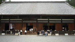 Bangunan utama Hondou di Kuil Zuiganji yang merupakan National Treasure (Dokumentasi Pribadi)