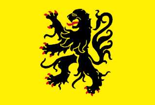 Bendera Flanders (grafis : wikimedia)
