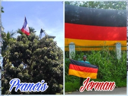 Beberapa Bendera Negara Peserta Piala Dunia Yang Berkibar di Maanokwari