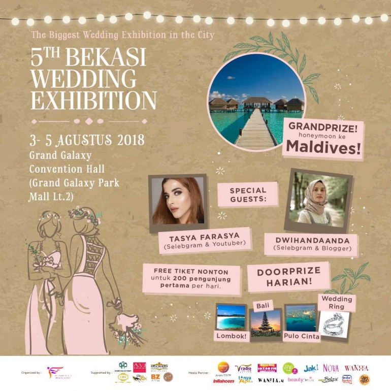 5th Bekasi Wedding Exhibition Grand Galaxy Park Convention Hall