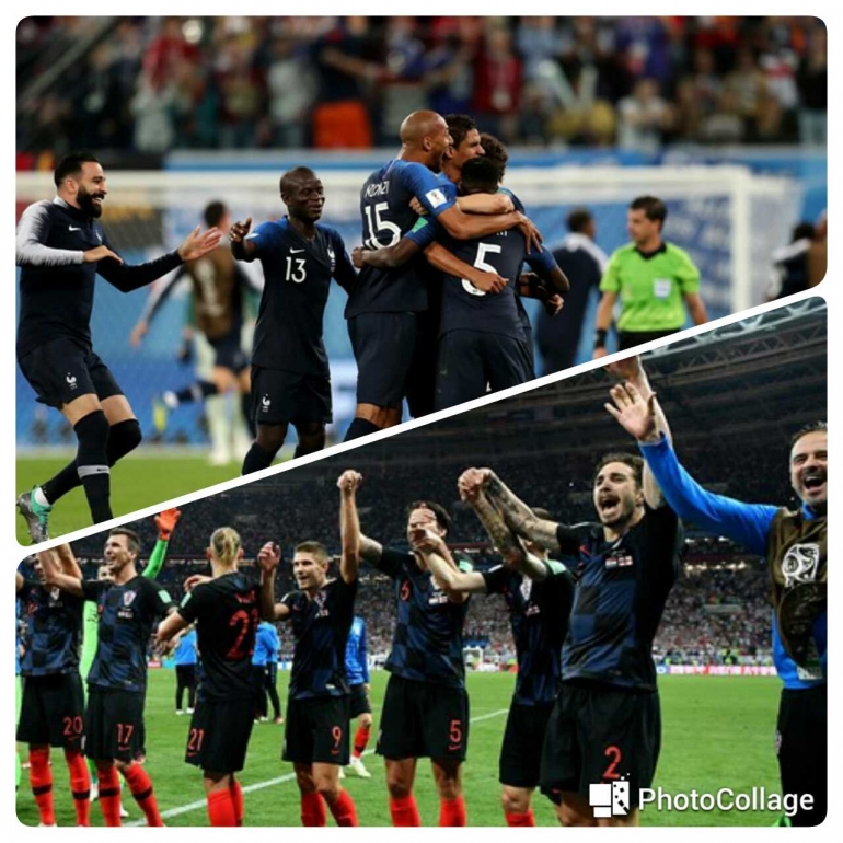 Prancis atau Kroasia, tim mana yang akan merebut Trofi Piala Dunia. FIFA.com