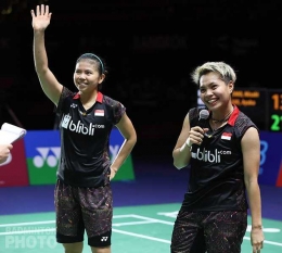 Greysia/Apriani punya target medali di Asian Games 2018. Foto: BadmintonPhoto.
