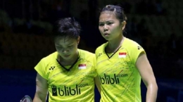 Greysia Polii/Apriyani Rahayu berpeluang mempertahankan gelar di Thailand Open 2018/Foto: Wartakota-Tribunnews