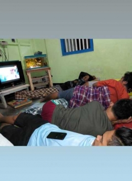 suasana nobar pildun 2018 (sumber: dokpri)