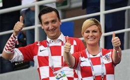 Presiden Kroasia Kolinda Grabar-Kitarovi (depan) I Foto: AFP