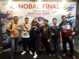 Peserta Nonoton Bareng Piala Dunia di Kementerian PUPR
