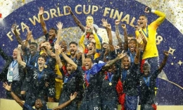 Perancis Juara Piala Dunia (Sumber: Reuters)