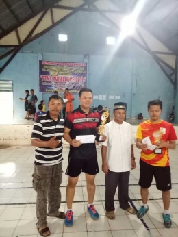 Anggota Sat Lantas Polres Musi Rawas menjadi juara pertama
