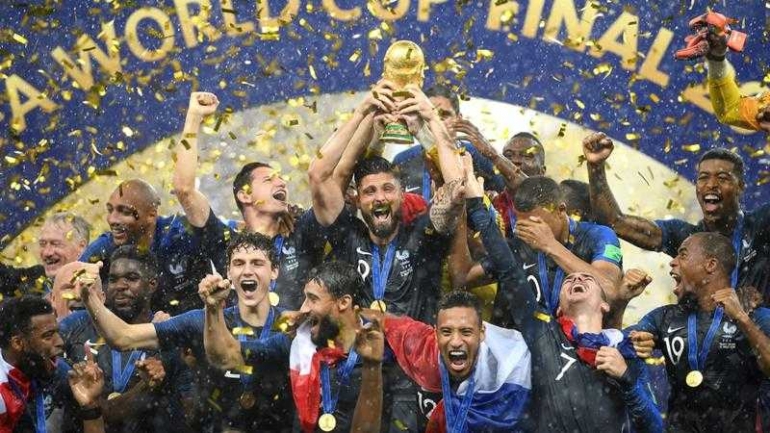 Les Bleus Prancis juara Piala Dunia 2018/ foto: fifa.com
