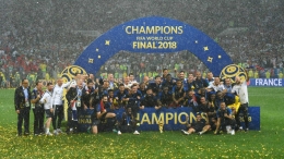Prancis berhasil meraih gelar juara kedua (Foto: Shaun Botterill-FIFA/Getty Images)