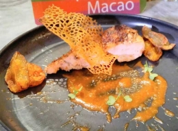 Taste of Macao. Menu African Chicken khas Macao. (Foto: Gapey Sandy)
