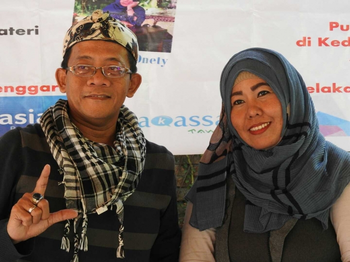 Pemateri: kang Bugi dan kak Abby (Dokumentasi Vlomaya)