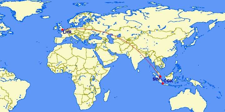 Rute penerbangan