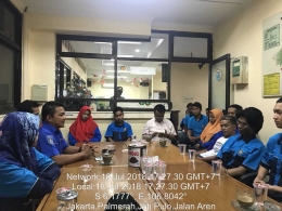 Ketua & anggota Karang Taruna Kelurahan Jati Pulo Jakarta Barat