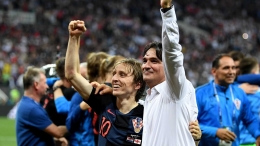 Zlatko Dalic dan Luka Modric (Foto FIFA.com)