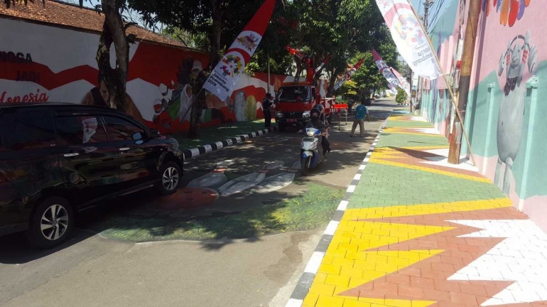 Kampung Asian Games Pucangsawit, Solo, Jawa Tengah (dok. pri).