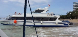 Kapal ke Nusa Penida (dok pribadi)