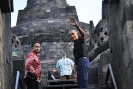 Tahun 2017, Presiden Obama dari Amerika Serikat menyempatkan diri mengunjungi salah satu situs warisan dunia tersebut (www.gapuranews.com)