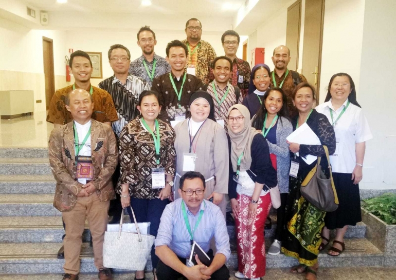Diaspora Indonesia dari 22 negara di Eropa mengikuti Dialog Antaragama di Roma pada 30 Juni - 2 Juli 2018 