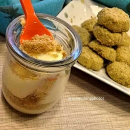 Serradura Pudding nan lembut, dan Macao Almond Cookies |@IndriaSalim