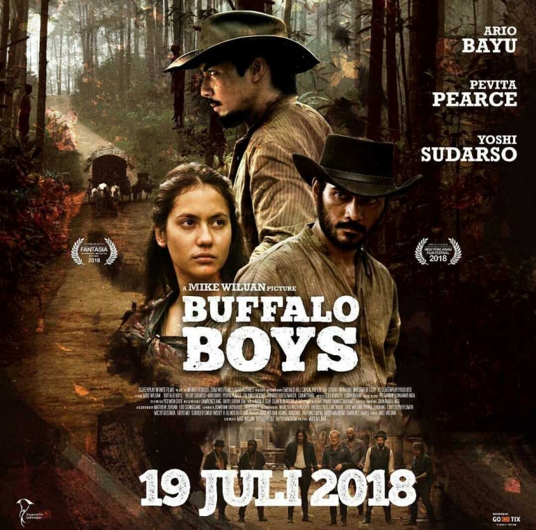 Salah satu poster Buffalo Boys. | Dokumentasi Infinite Studios