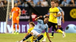 Riyad Mahrez amunisi anyar City tampil di ICC 2018 I Gambar : Gettyimages