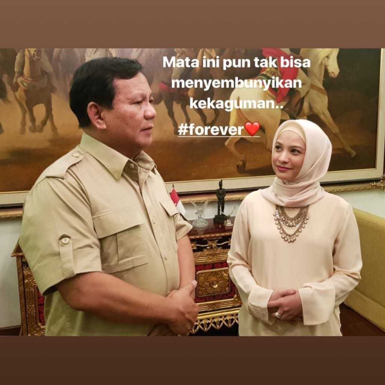 Instagram Parta Gerindra