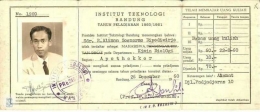 Ilustrasi kartu mahasiswa ITB tahun 1960a-n -Foto:https://kumparan.com
